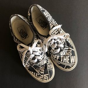 Womens Vans | Vans off the Wall print